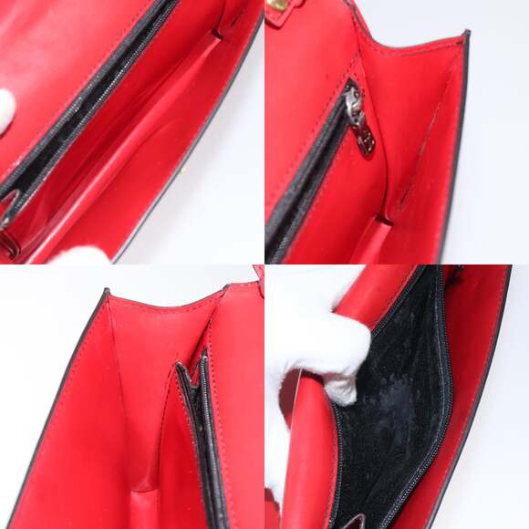 LOUIS VUITTON Epi Pochette Arche Shoulder Bag Red M52577 - Picture 12 of 13